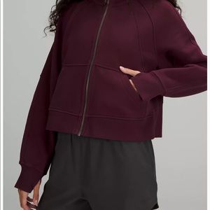 Scuba Oversized Full Zip + reusable lulu bag